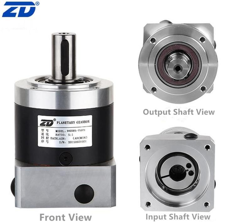 ZD 60mm Spur Gear High Precision Planetary Gearbox For Servo Motor