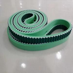 PU Timing Belt Coated with Green Foam for Glass Industry