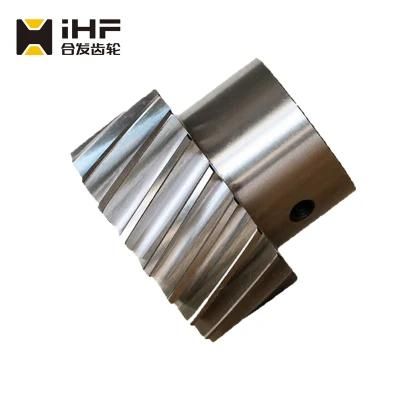 Custom Precision Steel Machining Forged Spiral Bevel Gears for Agricultural Machinery
