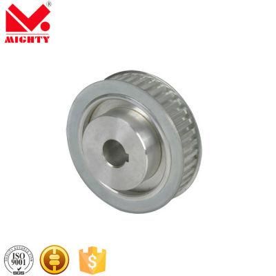 Chinese Brand Mighty Timing Belt Pulley Mxl XL L H Xh At5 At10 Tooth Pitch Aluminum/Steel/Cast Iron Synchronous Pulleys with Reasonable Price