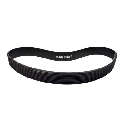 Rubber Black Industrial Serpentine Poly V Belt for Engine Machinery