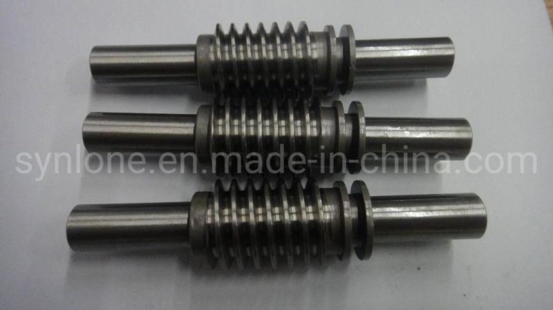 Customized Auto Parts Steel Worm for Machinery