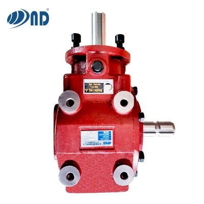 Right Angle Gear Box Pto Farm Rotary Slasher Feeder Mixer Silage Harvester Tractor Agricultural Machinery Parts Bevel Gearbox