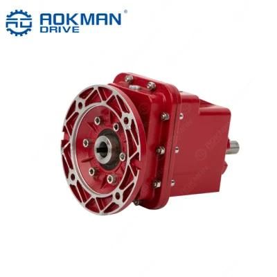 1: 50 Ratio RC Series Foot Mounted Inline Helical Speed Reducer with Universal Mounting