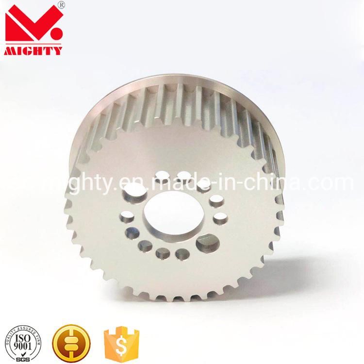 Mighty Top Quality Non-Standard Aluminum Timing Belt Pulley Stainless Steel Pulley OEM CNC Machining Parts with Best Price