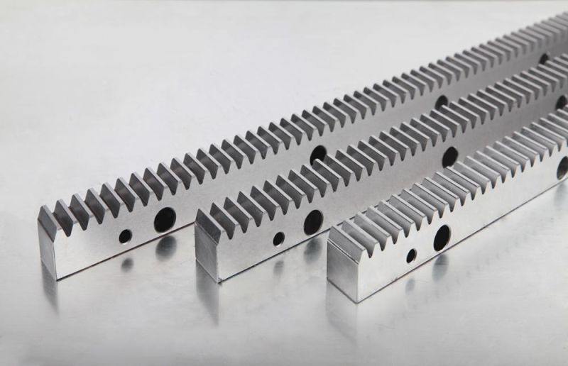 Customized Straight Rack with Mounting Holes 1m/1.5m/2/2.5/3m Any Length for CNC