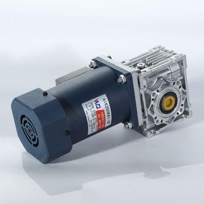 Ratio 5-100 Precision Worm Reduction Gearbox Rotary Stepper DC Gear Motor for Transportation Equipment