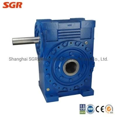 Industrial Double Enveloping Worm Reduction Gearbox Appilcation for Mixer