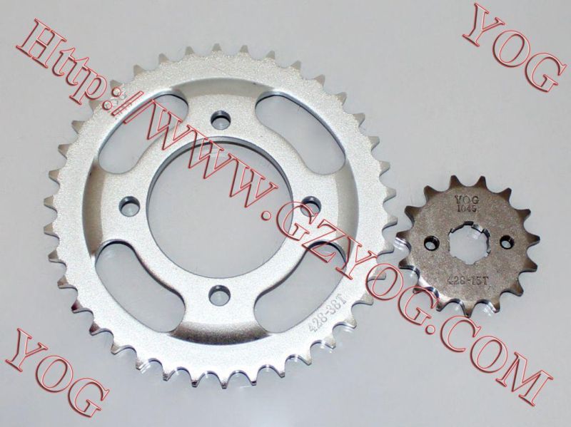 Motorcycle Parts Sprocket Set Cg125