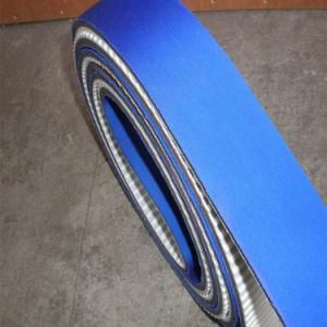Wear-Resistant Blue Sponge Silicone Kevlar Conveyor Timing Belt for Labelling Machine