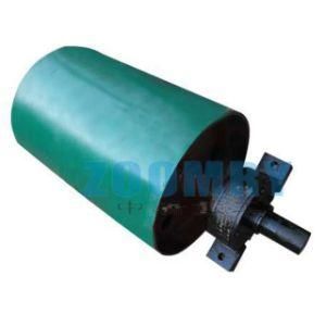 Steel Conveyor Products Customized Coated Belt Conveyor Drum Pulley