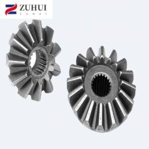 Customized Powder Metallurgy Straight Crown Wheel and Pinion Bevel Iron Spur Gear for Differential Reducer