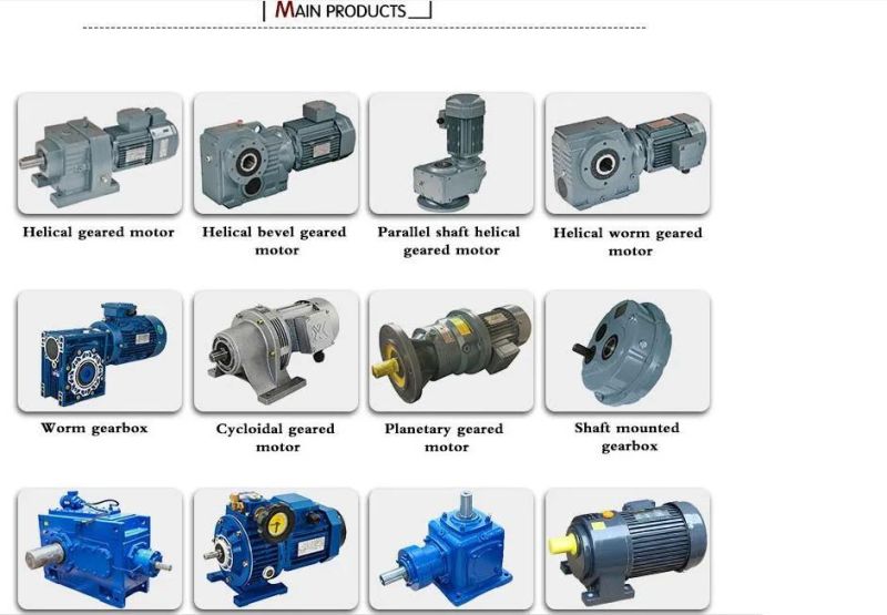 Speed Reductor for Capacitor Motor