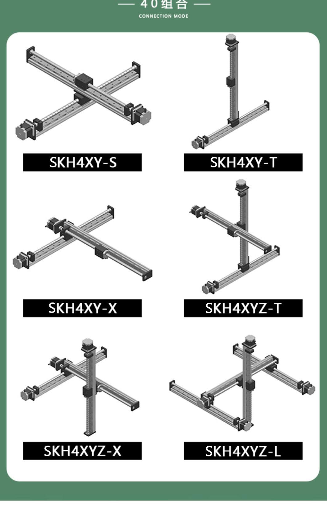 CNC Linear Guide Table C7 Ball Screw Motion Rail with NEMA 23 Step Motor