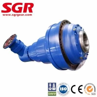 High Efficiency Big Torque Sgr Internal Splined Shaft Planetary Gear Speed Reducer, Gearmotor, Gearboxes with Foot
