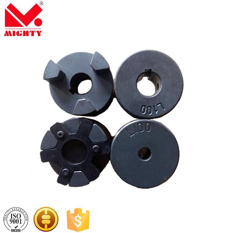 Metric Type L Series L Flexible Jaw Coupling Rubber or PU Spider