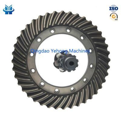 Automotive Gear Kit Motor 41201-1080 7/46 Spiral Bevel Gear for Hino Heavy Truck Gearboxes Transmission Parts Good Price Supplier