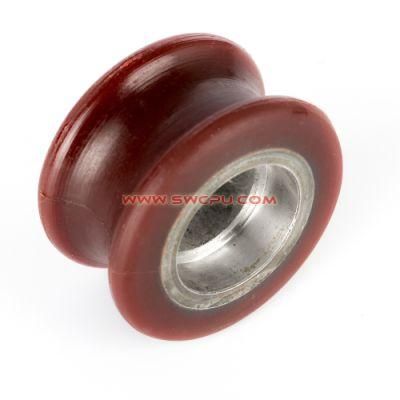 Plastic Manufacturers Injection Insulating Plastic Nylon Cable Pulley Grooved Wheels