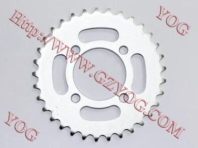 Yog Motorcylcle Parts Motorcycle Rear Sprocket C70 420-33t/36t/37t/38t/39t/40t/41t42t