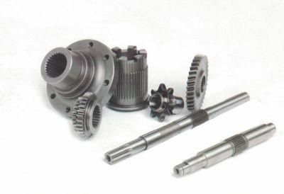 Forged Metal Spur Gear Shaft