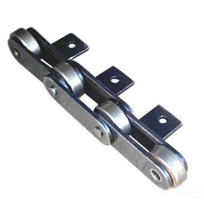 ISO DIN Standard S Type S55sk1 S55vk1 Steel Agricultural Conveyor Roller Chains with Attachment