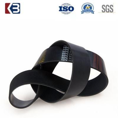 High Quality OEM Auto Rubber 14pk 15pk V Fan Ribbed Pk Belt