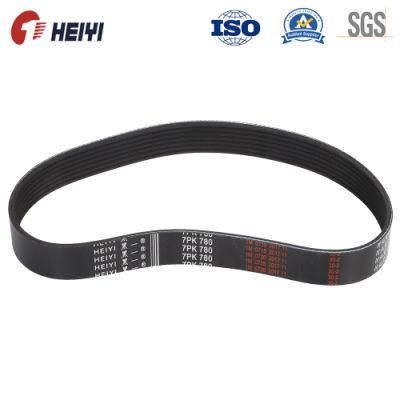 Long Working Time Ribbed V Belt 7pk2820, 100% Replacement to Original Belt for Heavy Truck