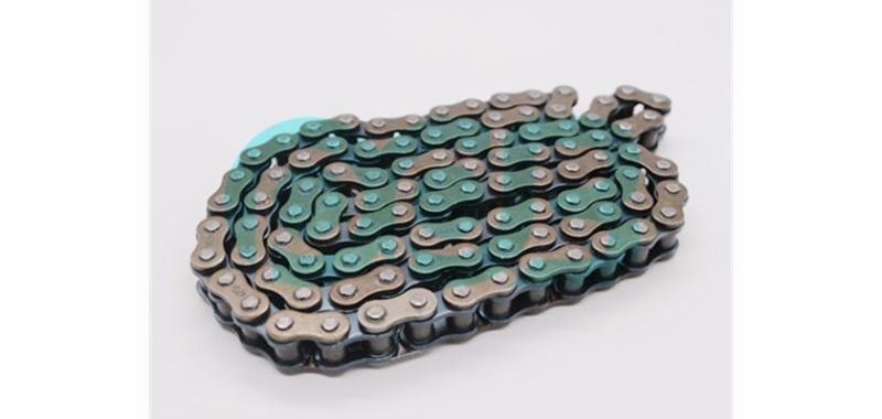 Good Performance Precision Motorcycle Roller Chains 428-106L 108L 112L 116L 120L 124L 428h 420 520