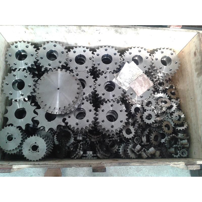 Worm Gear Drive Shaft on Metallurgical Machinery