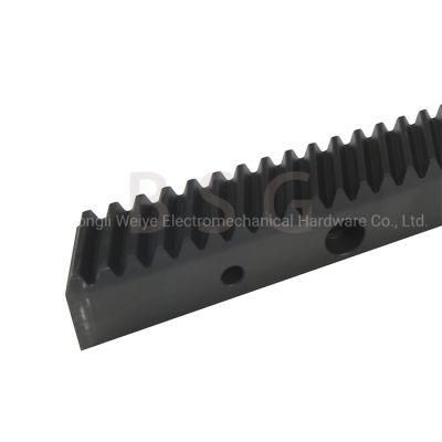 Mod 1.5 Helical Gear Rack with Black-Coated CNC Parts