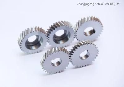 Customized Agricultural Machinery OEM Cylindrical Wheel Shaft Hard External Helical Spur Gear