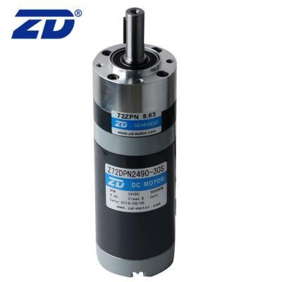 ZD High Speed Brush/Brushless Precision Planetary Transmission Gear Motor with CE Certification