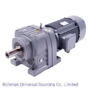 R Series Helical Gear Motor Gearbox Unit