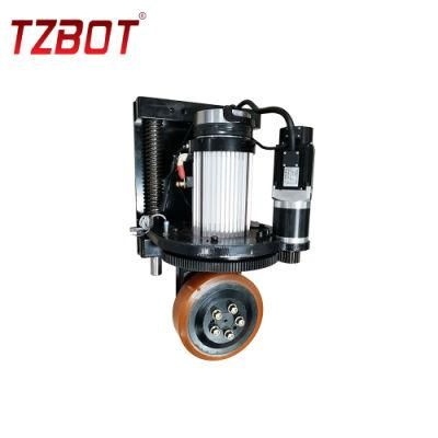 1500kg Load Capacity Heavy Load Outdoor Agv Drive Wheel with High Ground Adaptability for Warehouse Robot Conveying Equipment (TZ12-DA15S04-S)