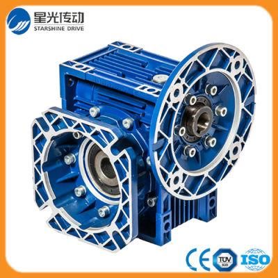 Small Industrial Worm Wheel Gearbox Aluminium Housing
