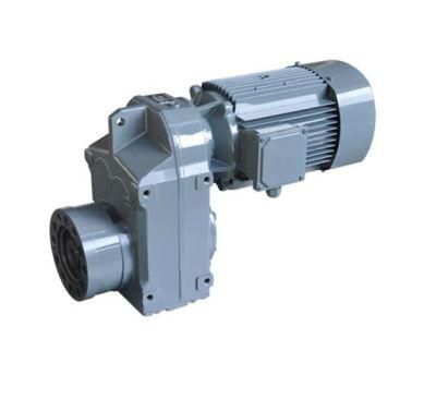 F Series Flange Output Connection Helical Gearbox