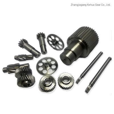 High Precision OEM Custom Transmission Parts Bevel Helical Gear for Industrial Usage