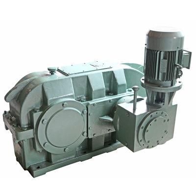 Dcyf Three-Step Hard Tooth Surface Cylindrical Gearbox with Auxiliary Drive