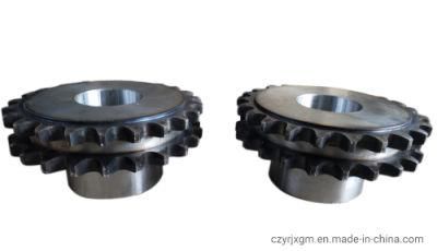 CNC Machine Transmission Double Chain Sprocket Wheel