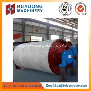 Durable Rubber-Lagged Driving Pulley for Belt Conveyor