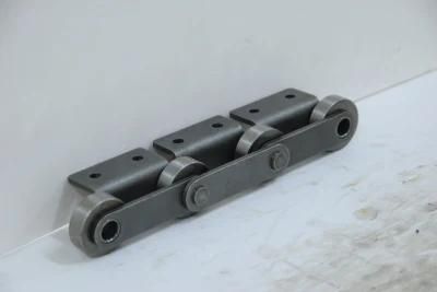 P100f104 Large Pitch ISO and ANSI Standard Driving Conveyor Chains with Attachments