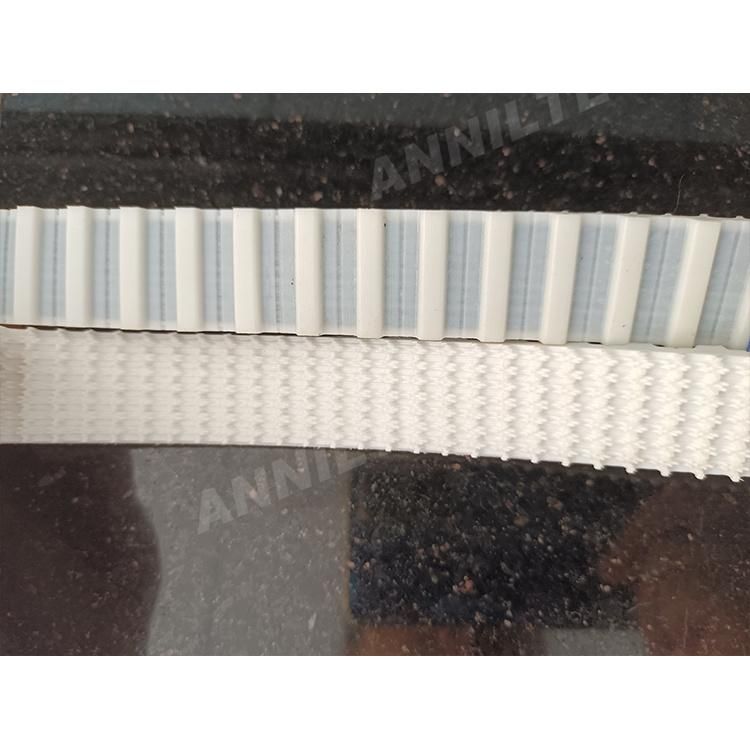 Annilte Most Popular Factory Outlet White Double Sided Tooth Endless PU Synchronous Belt
