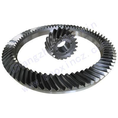 Industrial Engineering Industrial Auto Spare Use Machinery Crown Wheel Steel Metal Spur Gear