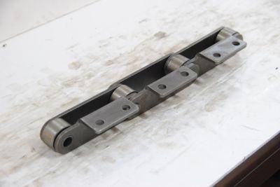 Wear Resistance M80A2f1-F-160 Large Pitch Standard M Series Conveyor Chains with Attachments