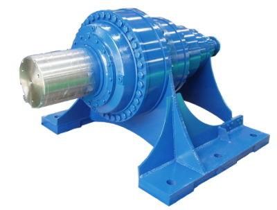 Foot Mounted Planetary Gearbox with Solid Shaft