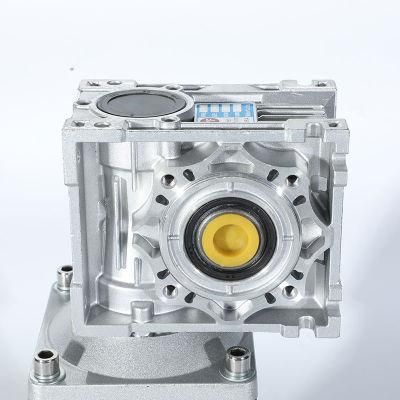 Speed Variation Copper Wheel Right Angle Worm Gearbox Gear Reducer Motor for Transportation Equipment