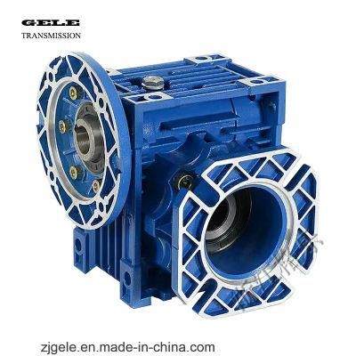 China Nmrv Worm Reducer Power Transmission Gearbox with Flange