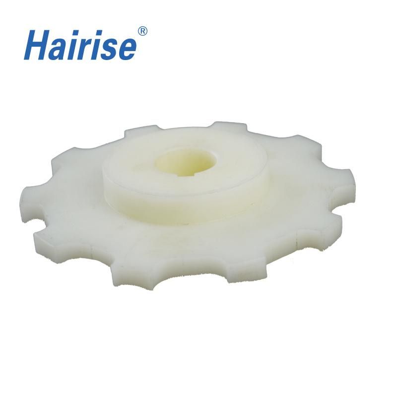 Hairise Plastic Conveyor Nylon Chain Sprocket with 10/24/25 Teeth Wtih ISO Certificate