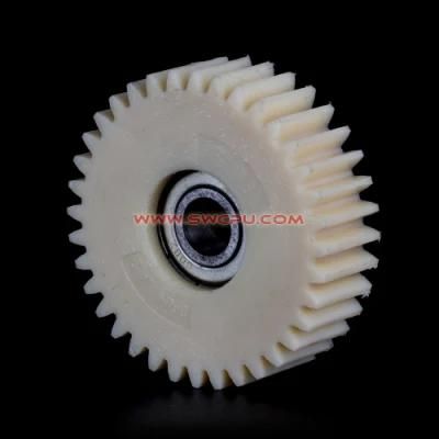 Customized POM Nylon Plastic Compound Spur Gear