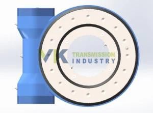 Worm Gear Slewing Drive 9 Inch with Hydraulic Motor Large Load Capacity